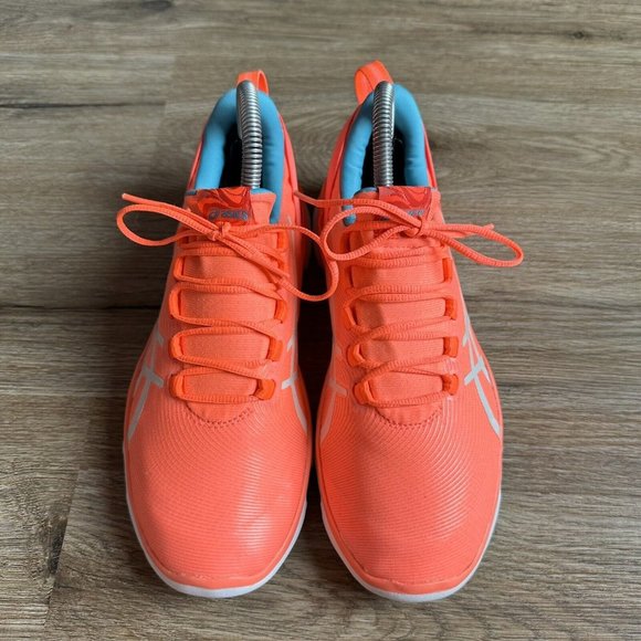 Asics Gel Fit Sana 2 Women’s Running Shoes Sneakers S561N Size 8 Flash Coral - Picture 4 of 8